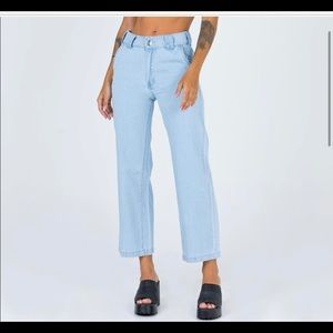 Princess polly cropped flare jeans